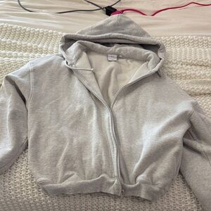 Aritzia Mega Fit Zip Up Hoodie
